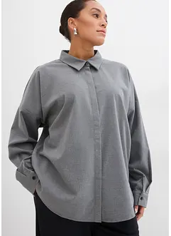 Oboustranná oversize halenka z viskózové směsi, bonprix
