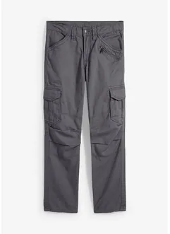 Cargo kalhoty z čisté bavlny, Relaxed Fit, Straight, bonprix