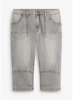 3/4 strečové džíny Regular Fit, Straight, bonprix