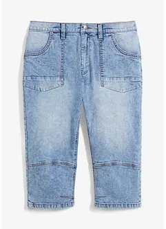 3/4 strečové džíny Regular Fit, Straight, bonprix