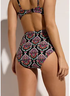 Bikinové kalhoty s vysokým pasem a normálně vykrojenými nohavičkami, bonprix