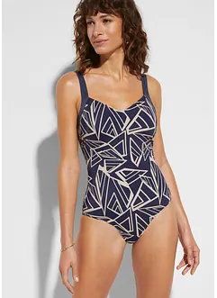 Stahovací jednodílné plavky, střední tvarovací efekt, bonprix