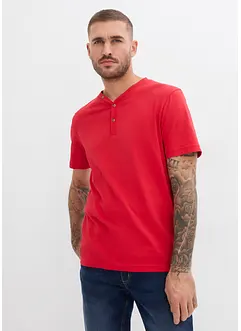 Henley tričko z čisté organické bavlny (2 ks v balení), bonprix