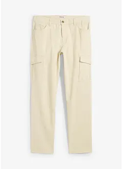 Strečové kalhoty Slim Fit s cargo kapsami, Straight, bonprix