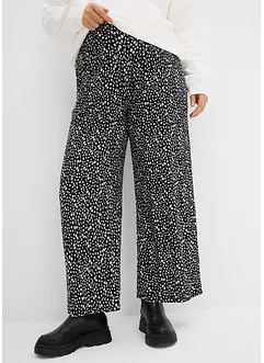 Těhotenské kalhoty z viskózy, Wide Fit, bonprix