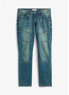 Džíny Regular Fit, Straight, z pevného denimu, bonprix