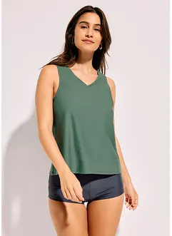 Tankiny s bandeau podprsenkou (3dílná souprava), bonprix