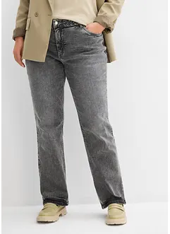 Straight džíny Mid Waist, bonprix