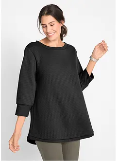 Dlouhá mikina s viskózou, bonprix