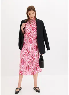 Midi sukně s pohodlným pasem, bonprix