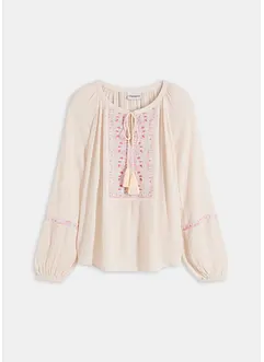 Oversize halenka s výšivkou, bonprix