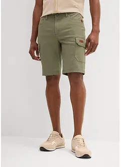 Strečové bermudy, Slim Fit, bonprix