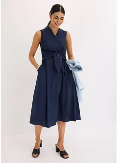 Šaty s ozdobným zavazováním, bonprix