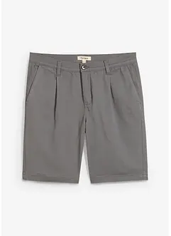 Strečové bermudy se sklady v pase, Regular Fit, bonprix