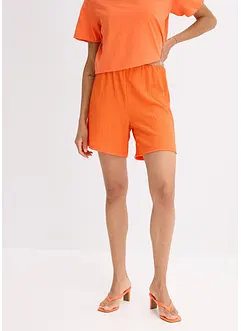 Žerzejové šortky z lehkého krepu, bonprix