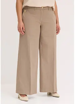 Kalhoty Wide Leg se strečem, bonprix