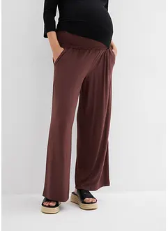 Těhotenské kalhoty Culotte z  měkké viskózy, Loose Fit, bonprix