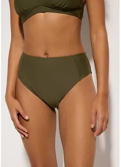Bikinové kalhotky s vysokým pasem a vysoko vykrojeným střihem, bonprix
