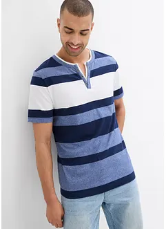 Henley tričko, krátký rukáv, bonprix