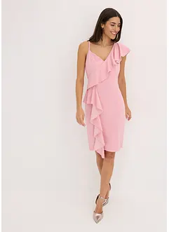 Bodycon šaty ze strukturovaného krepu, bonprix