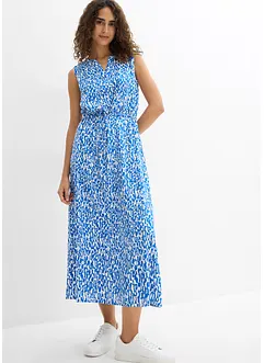 Dlouhé šaty ze splývavé viskózy, bonprix