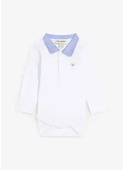 Body s košilovým límcem, z čisté bio bavlny, bonprix