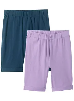 Krátké legíny s organickou bavlnou (2 ks v balení), bonprix