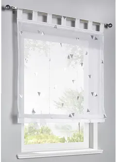 Průhledná římská roleta s lesklým potiskem, bonprix