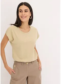 Triko se vzhledem lnu, bonprix