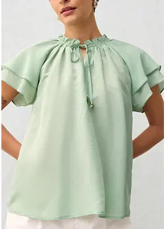 Tunika s podílem hedvábí, bonprix