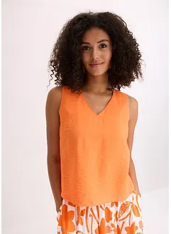 Halenkový top z měkké viskózové směsi, bonprix