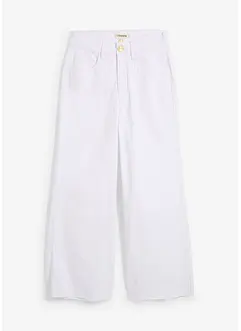 Džíny High Waist se širokými nohavicemi, cropped, bonprix