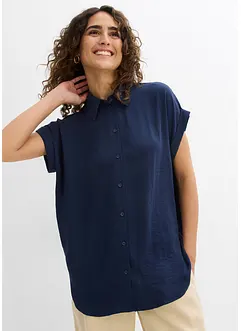 Halenka s recyklovaným polyesterem, krátký rukáv, bonprix