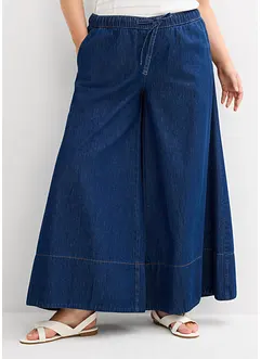 Džíny Wide Leg, Mid Waist, pohodlný pas, bonprix