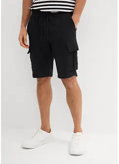 Bermudy ze vzdušného mušelínu, Regular Fit, bonprix
