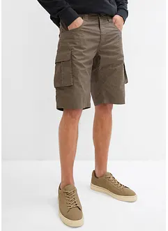 Cargo bermudy z čisté bavlny, Relaxed Fit, bonprix