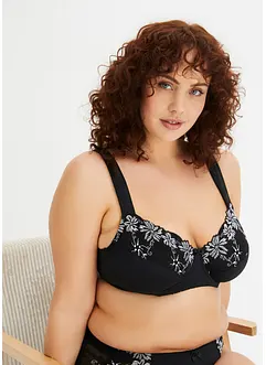 Podprsenka s kosticemi a polstrovanými ramínky (2 ks v balení), bonprix