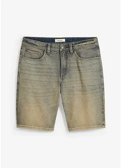 Strečové džínové bermudy Dirty Washed, Regular Fit, bonprix