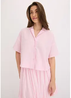 Oversize košilová halenka, bonprix