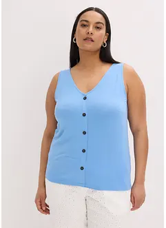 Top s knoflíkovou lištou, bonprix