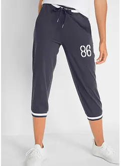 3/4 joggingové kalhoty z bavlněné směsi, bonprix