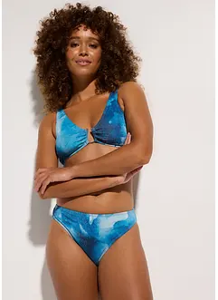 Bikiny (2dílná souprava) ze třpytivého materiálu, bonprix