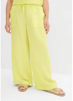 Culotte kalhoty ze splývavé směsi s lyocellem, bonprix