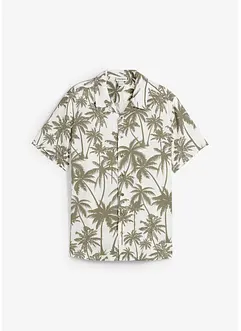 Košile s krátkým rukávem, Slim Fit, z viskózy, bonprix