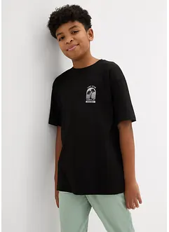 Tričko s potiskem na zadním dílu, z organické bavlny, bonprix