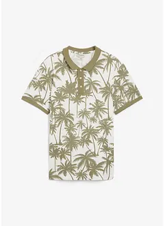 Triko polo z piké z čisté organické bavlny, Slim Fit, bonprix