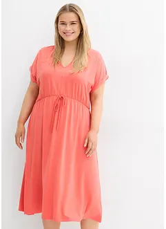 Žerzejové šaty ze splývavé směsi s viskózou, bonprix