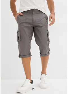 Dlouhé bermudy s cargo kapsami, Regular Fit, bonprix