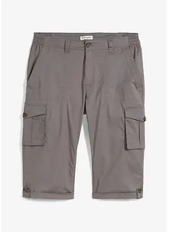 Dlouhé bermudy s cargo kapsami, Regular Fit, bonprix