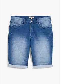 Bermudy z džínové teplákoviny, Relaxed Fit, bonprix